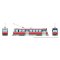 Rapido 702519 - HO CLRV (DC/DCC/Sound): UTDC Demo (TTC): Unnumbered
