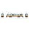 Rapido 702021 - HO CLRV (DC/Silent): Buffalo Fictional Scheme (White/Orange/Brown): Auditorium