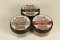 Monroe Models 2913 Grime & Rust Weathering Powder Set -- 1 Each: Soot Black, Ash Gray, Dark Rust