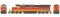 Athearn 72067 - HO RTR SD40T-2 - DCC Ready - Southern Pacific (SP Daylight) #8229