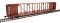 Walthers Mainline 50704 - HO 72' Centerbeam Flatcar w/Standard Beam - Ready to Run -- Duluth, Win...