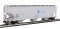 Walthers Mainline 7715 - HO 60ft NSC 5150 3-Bay Covered Hopper - Archer-Daniels-Midland (ADMX) #5...