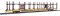 Walthers Mainline 8028 - HO 89ft Flatcar w/ Bi-Level Open Auto Rack - Union Pacific Rack, Trailer...