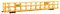 Walthers Mainline 8219 - HO 89Ft Flatcar w/Tri-Level Open Auto Rack - St. Louis San Francisco Rac...