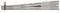 Walthers Track 83021 - HO Code 83 Nickel Silver DCC-Friendly #10 Turnout - Left Hand