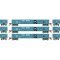 Athearn 8391 - HO RTR 52Ft Mill Gondola - Rock Island (3pkg)