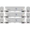 Athearn Genesis G89985 HO Scale - Trinity 3-Bay Hopper - AMDX, pkg(3) #2