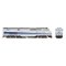 Rapido 85509 - HO GE P32AC-DM (DC/DCC/Sound): Metro North - Silver/Blue Stripe: #202