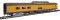 Walthers Proto 18650 - HO 85ft ACF Dome Diner Coach w/lights - Union Pacific (Colorado Eagle) #80...