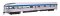 Walther Mainline 30370 - HO 85' Budd Observation - Ready To Run -- VIA Rail