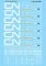 MicroScale 601300 - N Scale Canadian National 50Ft Boxcars - 1990-2007 - Waterslide Decals
