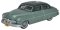 Oxford Diecast 87ME49001 - HO 1949 Mercury 8 Coupe Adelia Green / Mogul Green