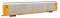 Walthers Proto 101507 - HO 89ft Thrall Bi-Level Auto Carrier - BNSF #300320
