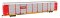 Walthers Proto 101512 - HO 89ft Thrall Bi-Level Auto Carrier - CP Rail/TTGX #160419
