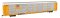 Walthers Proto 101530 - HO 89ft Thrall Bi-Level Auto Carrier - UP/TTGX #153252