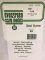 Evergreen Scale Models 9040 - .040in Plain Opaque White Polystyrene Sheet (2 Sheets)
