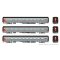 Rapido 9062001 - HO Hawker Siddeley Tempo Train: CN Set #1: Club 321, CBL 344, Coach 360
