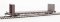 Walthers Mainline 5817 - HO 60′ Pullman-Standard Bulkhead Flatcar (48′ IL) – Ready to Run — Trail...