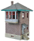 Walthers Cornerstone 2982 - HO Pennsylvania Railroad Block & Interlocking Station - Kit