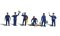 Woodland Scenics 1847 - HO Scenic Accents - Train Personnel (8pcs)