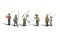 Woodland Scenics 1910 - HO Scenic Accents - Fly Fishermen (6pcs)