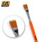 AK Interactive 576 Saw Shape Weathering Brush