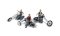Woodland Scenics 5554 - HO AutoScenes - Bad Boy Bikers