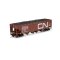 Athearn 1575 - HO ATH 40' 4-Bay Offset Hopper with Load, CN #330100