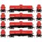 Athearn 3382 - HO 3382 1-Dome Tank Cars, Union Starch #1 (4)