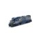 Athearn Genesis 1411 - HO GEN GP38-2 Locomotive w/DCC & Sound, CSX 'Blue Down' #2638
