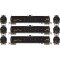 Athearn G25593 - HO 33,900 Gallon LPG Tank - UTLX #2 (3 Pack)