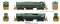 Rapido 33025 - HO MLW M420 A/B Set - DC/DCC Ready - British Columbia (Two-Tone Stripe) #644, 683