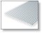 Evergreen Scale Models 4528 - .080in Opaque White Polystyrene Corrugated Siding (1 Sheet)