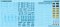 Smokebox Graphics DF6087 - HO Scale Gunderson 60' Boxcar Data 2003+ - Decals
