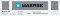 Aurora Miniatures HCBMKT1 - HO 40Ft Hi-Cube Dry Containers - Maersk Line (Big Logo) (3pk) Set #1