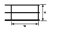Plastruct 90471 - N Scale Handrail -- 3-5/8" 9.2cm pkg(2)