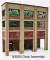 ITLA Scale Models - N Scale  3060Industrial Wall Module - Rail / Truck Loading Dock Assembly