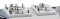 Intermountain P44705 - HO Modern Locomotive PTC Antenna Arrays - CSX, Type 2