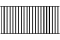 Plastruct 90497 - 1-7/32 inch Vertical Railing (2pcs)