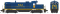 Bowser 25367 - HO Alco RS3-M Chop Nose - DCC Ready - Delaware & Hudson: Blue #502