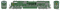 Athearn Genesis G75753 - HO SD70ACU - DCC Ready - Canadian Pacific (Military Scheme) #7020