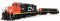 Rapido 41016 - HO GP9RM Mother & Slug - DCC Ready - Canadian National (Late) #7203, 253