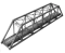 Central Valley 1902 - HO Scale 150' Single-Track Pratt Truss Bridge -- Kit - 20-5/8" 52.5cm