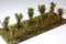 Martin Welberg Scenic Studios MB-SBO - Bushes - Orange - Type B - 3cm-4cm - 10 pcs