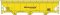 Accurail 81762 - HO ACF 47' 3-Bay Center-Flow Covered Hopper - Kit -- Honeymead #53204 (yellow, b...
