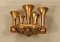 Cal Scale 566 - HO Scale Air Horns (Unpainted Brass Casting) -- Leslie S-5T; 5-Chime All Forward
