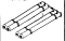Details West 146 - HO Scale Air Tanks -- Roof Mount f/GPs