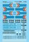 Microscale Decals 87-100 - HO Scale Amtrak -- EMD E, F & F40PH Diesels Phase I Scheme 1970