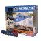 Amtrak P42 Superliner Starter Set - Standard DC -- Amtrak #108 (50th PhaseVI) Viewliner Baggage, ...