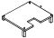 Details West 222 - HO Scale Antenna Mounting Stands pkg(2) -- Style 1